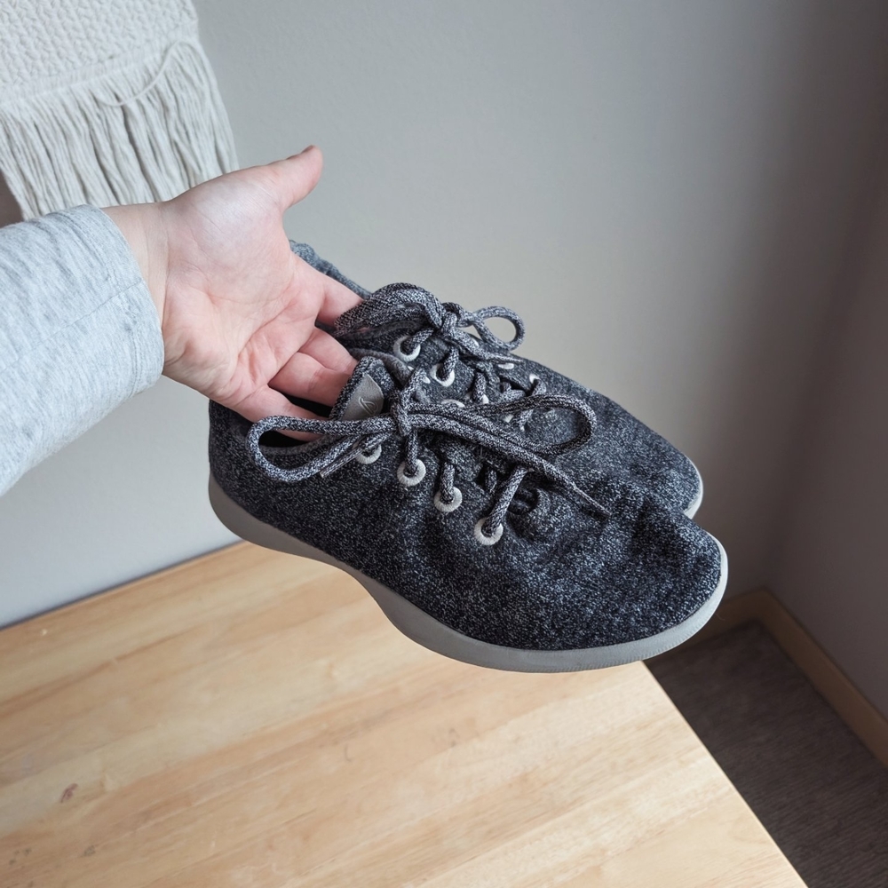 Allbirds Charcoal Wool Sneakers